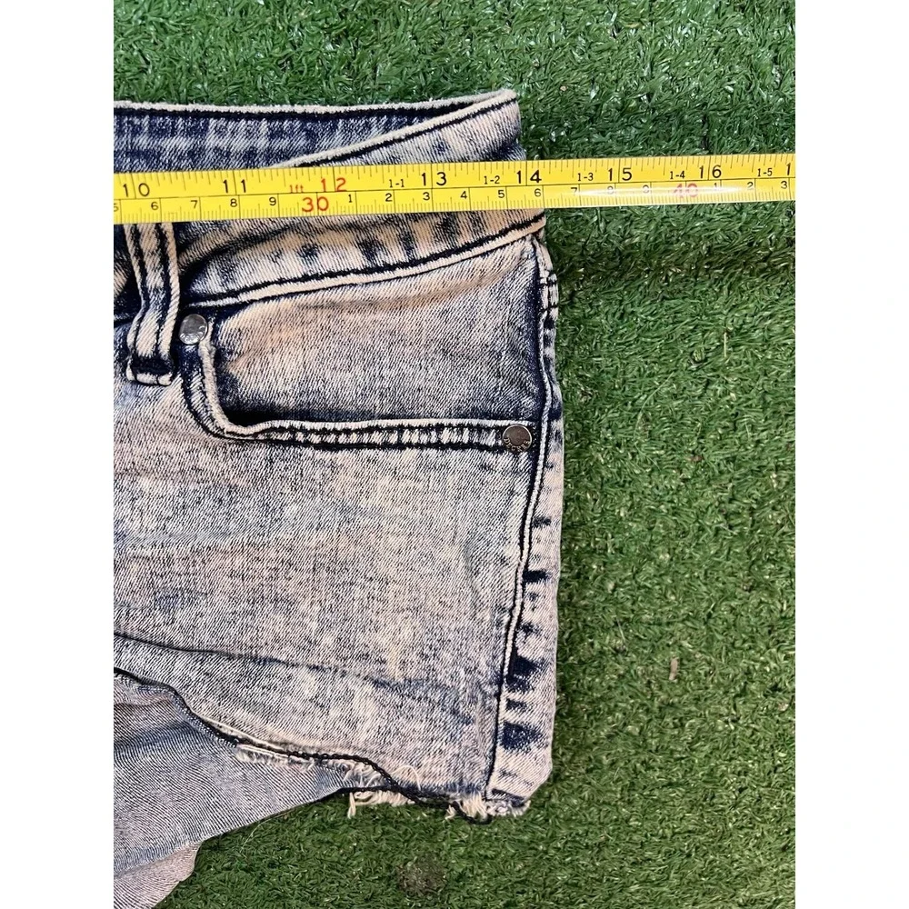 Degree Womens Size 3‎ Distressed Cut Off Denim Jean Shorts